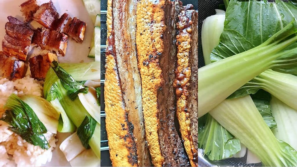 Homemade crispy pork