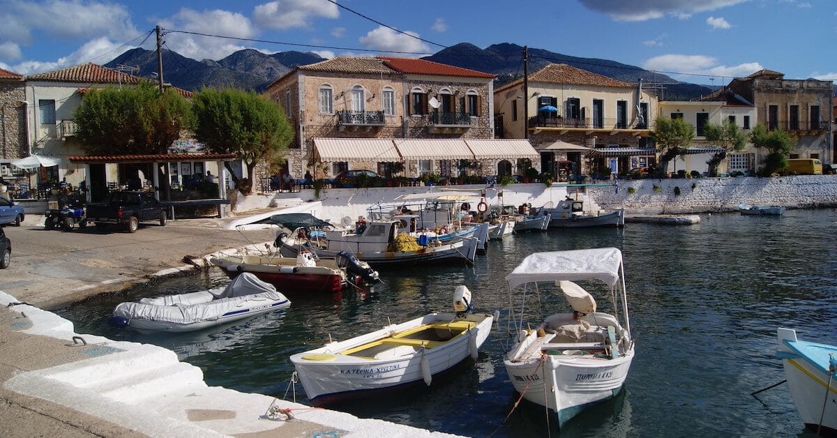 Pretty Greek Fishing Village: Agios Nikolaos, The Peloponnese
