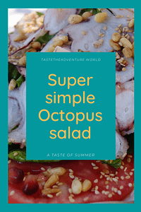 Super simple Octopus Salad Pin